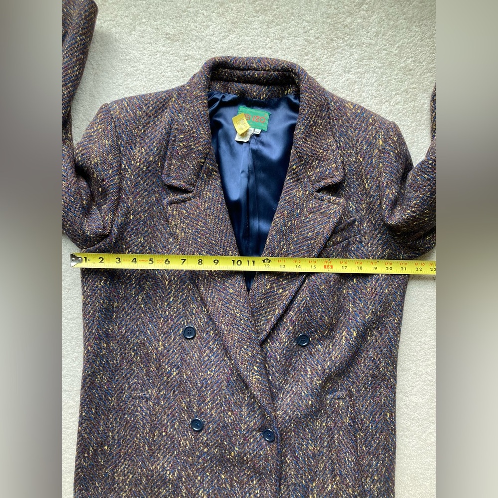 Kenzo vintage wool coat - Picture 12 of 13